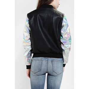 Jackets & Coats - Lip Service Cult Hologram Bomber Jacket Jackets & Coats - Lip Service Cult Hologram Bomber Jacket